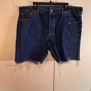 Levi’s 501 Cut-off Shorts - 7 inch inseam (slightly above knee) - 42 waist